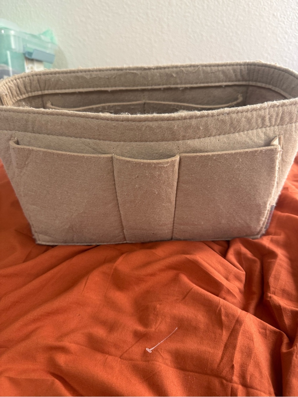 Felt Storage Organizer Insert in Beige
